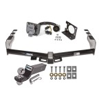Custom Fit Trailer Hitch Wiring Harness (Plug & Play) 2" Drop Ball-Mount w/ Pin/Clip 2" Chrome Ball Installation Hardware Installation Instructions 44564 74682 21536 Reese Trailer Tow Hitch 99-13 Chevy Silverado GMC Sierra 1500 99-04 2500 L Reese Trailer Tow Hitch For 99-13 Chevy Silverado GMC Sierra 1500 99-04 2500 LD Complete Package w/ Wiring and 2" Ball
