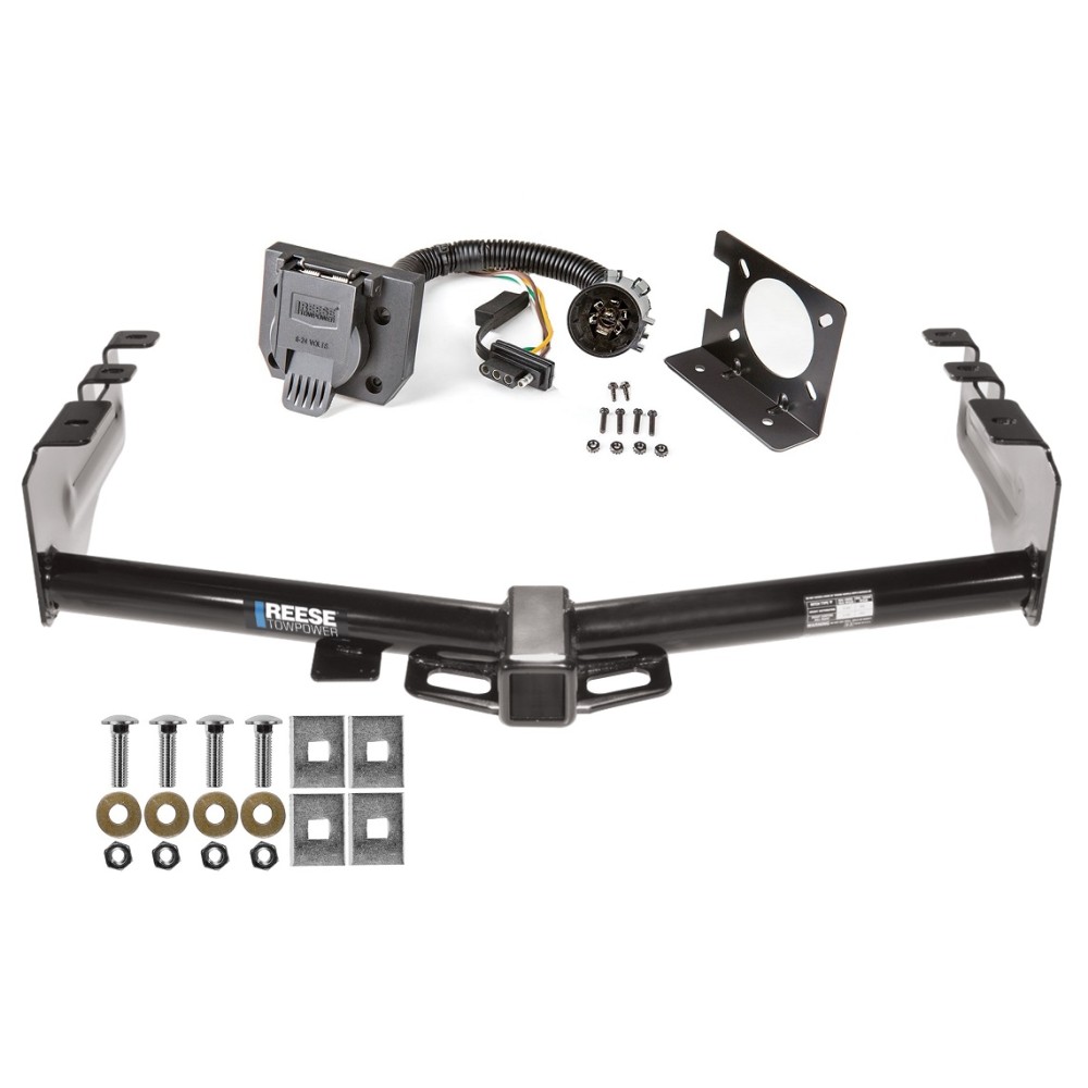 Custom Fit Trailer Hitch Wiring Harness (Plug & Play) Installation Hardware Installation Instructions 44564 74682 Reese Trailer Tow Hitch 99-13 Chevy Silverado GMC Sierra 1500 99-04 2500 LD Wiring Harness Kit 99 00 01 02 03 04 05 06 07 08 09 10 11 12 Reese Trailer Tow Hitch For 99-13 Chevy Silverado GMC Sierra 1500 99-04 2500 LD w/ Wiring Harness Kit