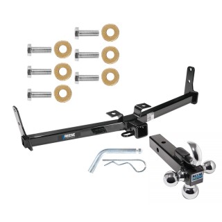 Custom Fit Trailer Hitch Tri-Ball Trailer Hitch Ball Mount w/ Pin/Clip 44570 7031400 63240 Reese Trailer Tow Hitch Receiver 07-09 Suzuki XL-7 w/Tri-Ball Triple Ball 1-7/8" 2" 2-5/16" 07 08 09 2007 2008 2009 Reese Trailer Tow Hitch Receiver For 07-09 Suzuki XL-7 w/Tri-Ball Triple Ball 1-7/8" 2" 2-5/16"