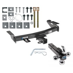 Reese Trailer Tow Hitch Receiver For 97-09 Terraza Uplander Venture Montana Trans Sport Relay w/Tri-Ball Triple Ball 1-7/8" 2" 2-5/16" Reese Trailer Tow Hitch Receiver For 97-09 Terraza Uplander Venture Montana Trans Sport Relay w/Tri-Ball Triple Ball 1-7/8" 2" 2-5/16"