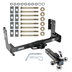 Reese Trailer Tow Hitch Receiver For 07-24 Dodge Freightliner Mercedes-Benz Sprinter 2500 3500 without Factory Step Bumper w/Tri-Ball Triple Ball 1-7/8" 2" 2-5/16" Reese Trailer Tow Hitch Receiver For 07-24 Dodge Freightliner Mercedes-Benz Sprinter 2500 3500 without Factory Step Bumper w/Tri-Ball Triple Ball 1-7/8" 2" 2-5/16"