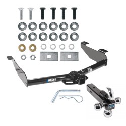 Reese Trailer Tow Hitch Receiver For 01-10 Chevy Silverado GMC Sierra 2500HD 3500 3500HD w/Tri-Ball Triple Ball 1-7/8" 2" 2-5/16"