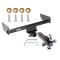 Reese Trailer Tow Hitch Receiver For 12-15 Chevy Captiva Sport 08-09 Saturn Vue w/Tri-Ball Triple Ball 1-7/8" 2" 2-5/16"
