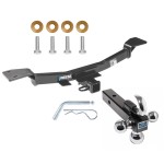 Custom Fit Trailer Hitch Tri-Ball Trailer Hitch Ball Mount w/ Pin/Clip 44582 7031400 63240 Reese Trailer Tow Hitch Receiver 05-09 Hyundai Tucson 05-10 KIA Sportage w/Tri-Ball Triple Ball 1-7/8" 2" 2-5/16" 05 06 07 08 09 10 2005 2006 2007 20 Reese Trailer Tow Hitch Receiver For 05-09 Hyundai Tucson 05-10 KIA Sportage w/Tri-Ball Triple Ball 1-7/8" 2" 2-5/16"