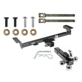 Custom Fit Trailer Hitch Tri-Ball Trailer Hitch Ball Mount w/ Pin/Clip 44584 7031400 63240 Reese Trailer Tow Hitch Receiver 07-09 Acura RDX w/Tri-Ball Triple Ball 1-7/8" 2" 2-5/16" 07 08 09 2007 2008 2009 Reese Trailer Tow Hitch Receiver For 07-09 Acura RDX w/Tri-Ball Triple Ball 1-7/8" 2" 2-5/16"