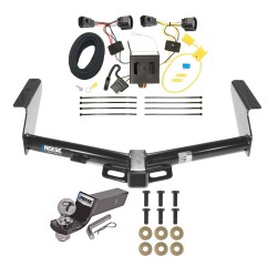 Reese Trailer Tow Hitch For 08-12 Jeep Liberty Complete Package w/ Wiring and 2" Ball Reese Trailer Tow Hitch For 08-12 Jeep Liberty Complete Package w/ Wiring and 2" Ball