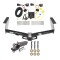 Reese Trailer Tow Hitch For 08-12 Jeep Liberty Complete Package w/ Wiring and 2" Ball
