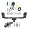 Custom Fit Trailer Hitch Wiring Harness (Requires Splicing) 2" Drop Ball-Mount w/ Pin/Clip 2" Chrome Ball Installation Hardware Installation Instructions 44590 8551300 21536 Reese Trailer Tow Hitch 07-18 BMW X5 Complete Package Wiring and 2&quo Reese Trailer Tow Hitch For 07-18 BMW X5 Complete Package w/ Wiring and 2" Ball