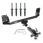 Custom Fit Trailer Hitch Tri-Ball Trailer Hitch Ball Mount w/ Pin/Clip 44590 7031400 63240 Reese Trailer Tow Hitch Receiver 07-18 BMW X5 w/Tri-Ball Triple Ball 1-7/8" 2" 2-5/16" 07 08 09 10 11 12 13 14 15 16 17 18 2007 2008 2009 2010 2011 2 Reese Trailer Tow Hitch Receiver For 07-18 BMW X5 w/Tri-Ball Triple Ball 1-7/8" 2" 2-5/16"