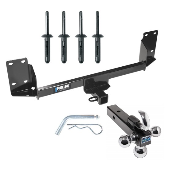 Custom Fit Trailer Hitch Tri-Ball Trailer Hitch Ball Mount w/ Pin/Clip 44590 7031400 63240 Reese Trailer Tow Hitch Receiver 07-18 BMW X5 w/Tri-Ball Triple Ball 1-7/8" 2" 2-5/16" 07 08 09 10 11 12 13 14 15 16 17 18 2007 2008 2009 2010 2011 2 Reese Trailer Tow Hitch Receiver For 07-18 BMW X5 w/Tri-Ball Triple Ball 1-7/8" 2" 2-5/16"