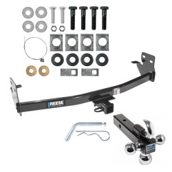 Reese Trailer Tow Hitch Receiver For 04-12 Chevy Colorado GMC Canyon w/Tri-Ball Triple Ball 1-7/8" 2" 2-5/16" Reese Trailer Tow Hitch Receiver For 04-12 Chevy Colorado GMC Canyon w/Tri-Ball Triple Ball 1-7/8" 2" 2-5/16"