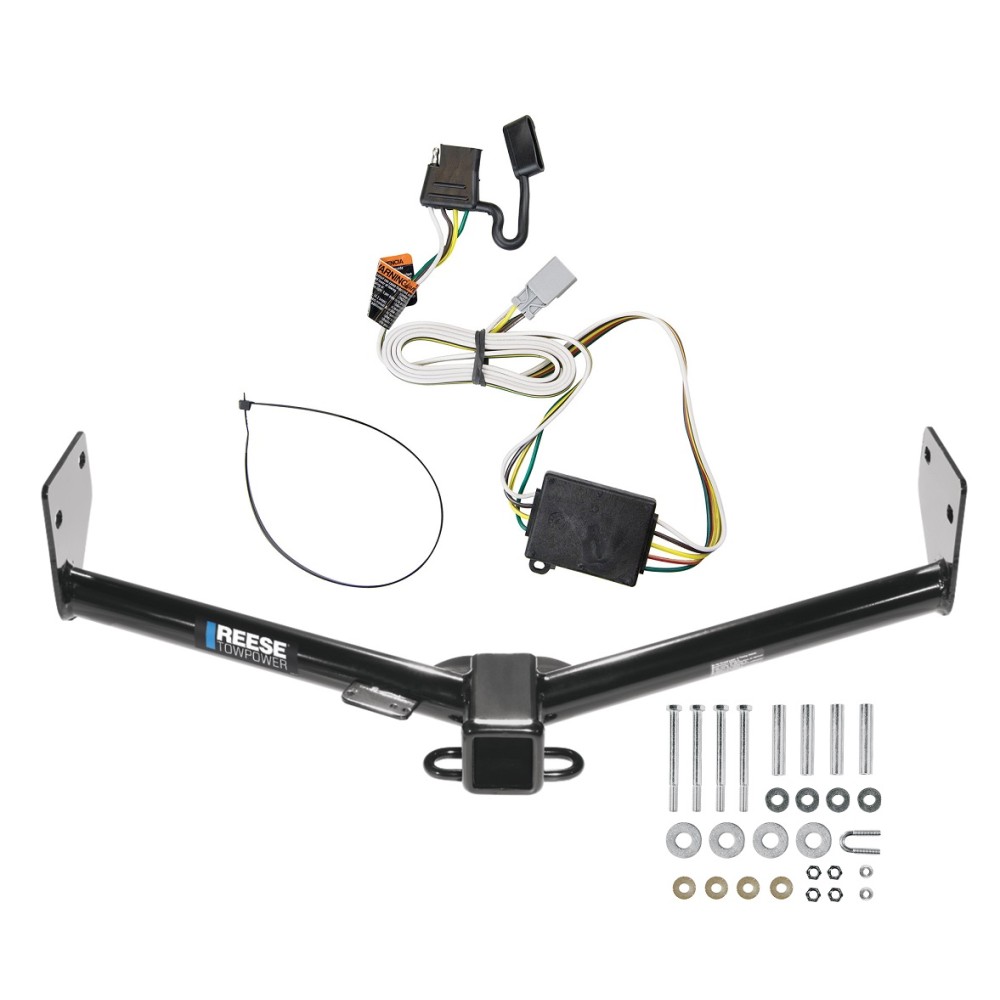 Custom Fit Trailer Hitch Wiring Harness (Plug & Play) Installation Hardware Installation Instructions 44612 74660 Reese Trailer Tow Hitch 03-04 Honda Element Wiring Harness Kit 03 04 2003 2004 Reese Trailer Tow Hitch For 03-04 Honda Element w/ Wiring Harness Kit