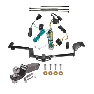 Custom Fit Trailer Hitch Wiring Harness (Plug & Play) 2" Drop Ball-Mount w/ Pin/Clip 2" Chrome Ball Installation Hardware Installation Instructions 44636 78087 21536 Reese Trailer Tow Hitch 09-20 Flex Complete Package Wiring and 2" Bal Reese Trailer Tow Hitch For 09-20 Ford Flex Complete Package w/ Wiring and 2" Ball