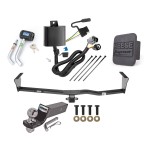 Custom Fit Trailer Hitch Wiring Harness (Plug & Play) 2" Drop Ball-Mount w/ Pin/Clip 2" Chrome Ball Security Lock Pin Rubber Hitch Plug Cover Installation Hardware Installation Instructions 44639 118269 21536 7054430 7000600 Reese Trailer To Reese Trailer Tow Hitch For 11-13 KIA Sorento SX V6 Deluxe Package Wiring 2" Ball and Lock