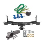 Custom Fit Trailer Hitch Wiring Harness (Requires Splicing) 2" Drop Ball-Mount w/ Pin/Clip 2" Chrome Ball Installation Hardware Installation Instructions 44645 78058 21536 Reese Trailer Tow Hitch 09-14 F-150 Complete Package Wiring and 2" Reese Trailer Tow Hitch For 09-14 Ford F-150 Complete Package w/ Wiring and 2" Ball