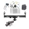 Custom Fit Trailer Hitch Wiring Harness (Plug & Play) 2" Drop Ball-Mount w/ Pin/Clip 2" Chrome Ball Security Lock Pin Rubber Hitch Plug Cover Installation Hardware Installation Instructions 44650 85944 21536 7054430 7000600 Reese Trailer Tow Reese Trailer Tow Hitch For 14-21 Jeep Grand Cherokee 22-23 WK Deluxe Package Wiring 2" Ball and Lock