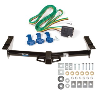 Reese Trailer Tow Hitch For 75-91 03-07 Ford Van E100 E150 E250 E350 w/ Wiring Harness Kit