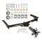 Reese Trailer Tow Hitch Receiver For 75-14 Ford E150 E250 E350 Van w/Tri-Ball Triple Ball 1-7/8" 2" 2-5/16"