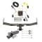 Custom Fit Trailer Hitch Wiring Harness (Plug & Play) 2" Drop Ball-Mount w/ Pin/Clip 2" Chrome Ball Installation Hardware Installation Instructions 44661 118539 21536 Reese Trailer Tow Hitch 11-17 Jeep Compass Complete Package Wiring and 2& Reese Trailer Tow Hitch For 11-17 Jeep Compass Complete Package w/ Wiring and 2" Ball