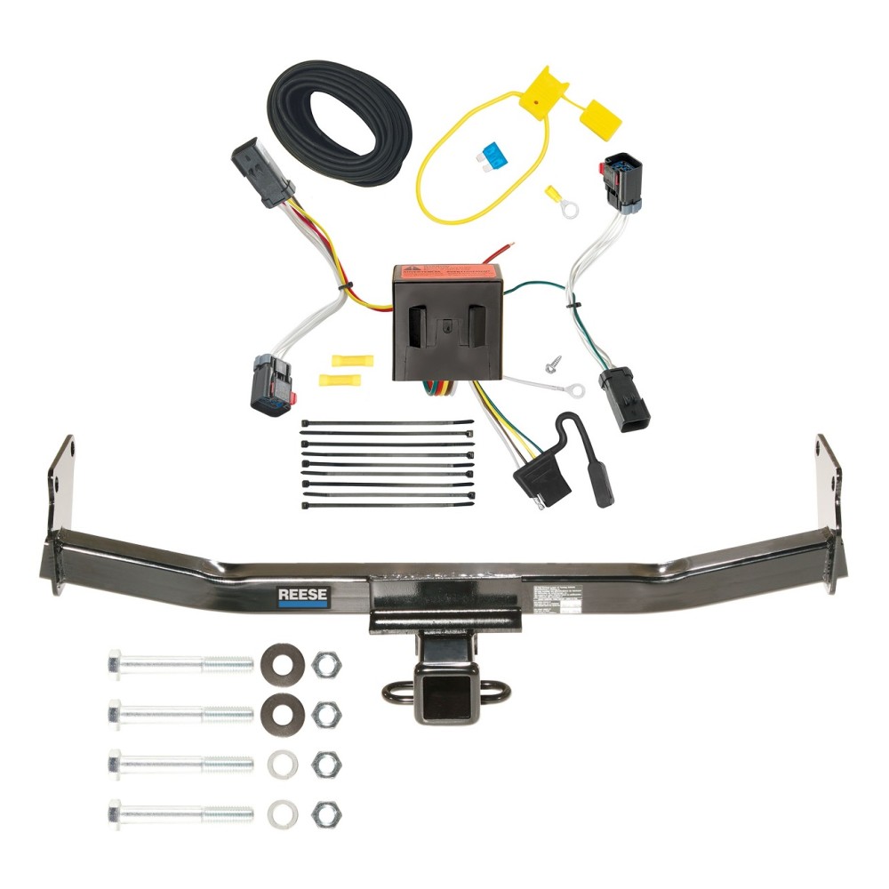 Reese Trailer Tow Hitch For 11-17 Jeep Compass w/ Wiring Harness Kit Reese Trailer Tow Hitch For 11-17 Jeep Compass w/ Wiring Harness Kit