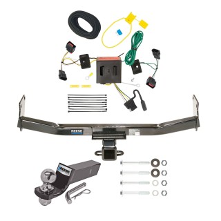 Reese Trailer Tow Hitch For 08-17 Jeep Patriot Complete Package w/ Wiring and 2" Ball