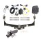 Custom Fit Trailer Hitch Wiring Harness (Plug & Play) 2" Drop Ball-Mount w/ Pin/Clip 2" Chrome Ball Security Lock Pin Rubber Hitch Plug Cover Installation Hardware Installation Instructions 44662 85838 21536 7054430 7000600 Reese Trailer Tow Reese Trailer Tow Hitch For 14-24 Dodge Durango Deluxe Package Wiring 2" Ball and Lock