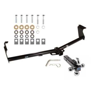 Custom Fit Trailer Hitch Tri-Ball Trailer Hitch Ball Mount w/ Pin/Clip 44663 7031400 63240 Reese Trailer Tow Hitch Receiver 11-16 Nissan Quest w/Tri-Ball Triple Ball 1-7/8" 2" 2-5/16" 11 12 13 14 15 16 2011 2012 2013 2014 2015 2016 Reese Trailer Tow Hitch Receiver For 11-16 Nissan Quest w/Tri-Ball Triple Ball 1-7/8" 2" 2-5/16"
