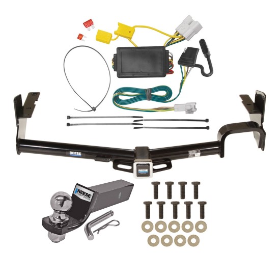 Reese Trailer Tow Hitch For 08-13 Toyota Highlander Complete Package w/ Wiring and 2" Ball