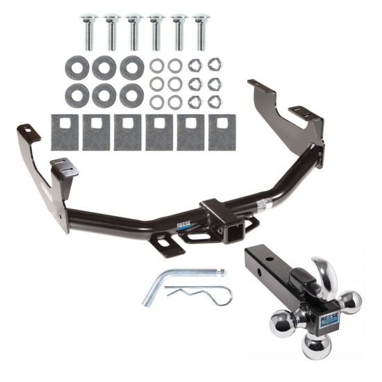Custom Fit Trailer Hitch Tri-Ball Trailer Hitch Ball Mount w/ Pin/Clip 44673 7031400 63240 Reese Trailer Tow Hitch Receiver 97-04 F150 97-07 F250 F350 w/Tri-Ball Triple Ball 1-7/8" 2" 2-5/16" 97 98 99 00 01 02 03 04 05 06 07 1997 1998 1999 Reese Trailer Tow Hitch Receiver For 97-04 Ford F150 97-07 F250 F350 w/Tri-Ball Triple Ball 1-7/8" 2" 2-5/16"