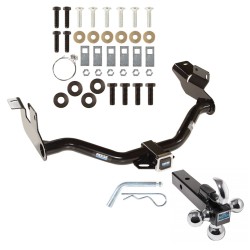 Reese Trailer Tow Hitch Receiver For 05-12 Ford Escape Mazda Tribute Mercury Mariner w/Tri-Ball Triple Ball 1-7/8" 2" 2-5/16" Reese Trailer Tow Hitch Receiver For 05-12 Ford Escape Mazda Tribute Mercury Mariner w/Tri-Ball Triple Ball 1-7/8" 2" 2-5/16"