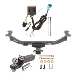 Custom Fit Trailer Hitch Wiring Harness (Plug & Play) 2" Drop Ball-Mount w/ Pin/Clip 2" Chrome Ball Installation Hardware Installation Instructions 44695 118569 21536 Reese Trailer Tow Hitch 13-18 Acura RDX Complete Package Wiring and 2&quo Reese Trailer Tow Hitch For 13-18 Acura RDX Complete Package w/ Wiring and 2" Ball