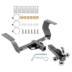 Reese Trailer Tow Hitch Receiver For 14-18 Subaru Forester w/Tri-Ball Triple Ball 1-7/8" 2" 2-5/16" Reese Trailer Tow Hitch Receiver For 14-18 Subaru Forester w/Tri-Ball Triple Ball 1-7/8" 2" 2-5/16"