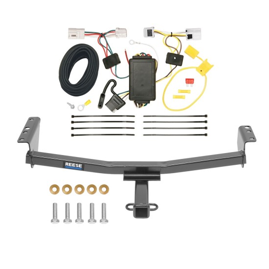 Custom Fit Trailer Hitch Wiring Harness (Plug & Play) Installation Hardware Installation Instructions 44712 118480 Reese Trailer Tow Hitch 08-20 Nissan Rogue Wiring Harness Kit 08 09 10 11 12 13 14 15 16 17 18 19 20 2008 2009 2010 2011 2012 2013 2014 Reese Trailer Tow Hitch For 08-20 Nissan Rogue w/ Wiring Harness Kit