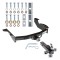 Reese Trailer Tow Hitch Receiver For 98-03 Dodge Durango w/Tri-Ball Triple Ball 1-7/8" 2" 2-5/16"
