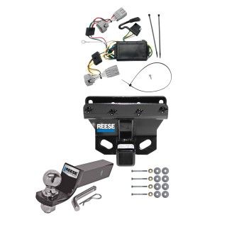 Custom Fit Trailer Hitch Wiring Harness (Plug & Play) 2" Drop Ball-Mount w/ Pin/Clip 2" Chrome Ball Installation Hardware Installation Instructions 44748 118394 21536 Reese Trailer Tow Hitch 05-06 Jeep Grand Cherokee Complete Package Wiring Reese Trailer Tow Hitch For 05-06 Jeep Grand Cherokee Complete Package w/ Wiring and 2" Ball
