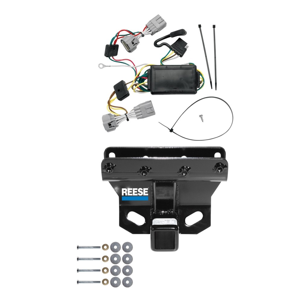Custom Fit Trailer Hitch Wiring Harness (Plug & Play) Installation Hardware Installation Instructions 44748 118394 Reese Trailer Tow Hitch 05-06 Jeep Grand Cherokee Wiring Harness Kit 05 06 2005 2006 Reese Trailer Tow Hitch For 05-06 Jeep Grand Cherokee w/ Wiring Harness Kit