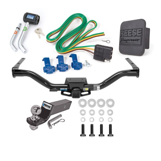 Reese Trailer Tow Hitch For 15-22 Chevy Colorado GMC Canyon Deluxe Package Wiring 2" Ball and Lock Reese Trailer Tow Hitch For 15-22 Chevy Colorado GMC Canyon Deluxe Package Wiring 2" Ball and Lock