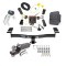 Custom Fit Trailer Hitch Wiring Harness (Plug & Play) 2" Drop Ball-Mount w/ Pin/Clip 2" Chrome Ball Security Lock Pin Rubber Hitch Plug Cover Installation Hardware Installation Instructions 44764 85742 21536 7054430 7000600 Reese Trailer Tow Reese Trailer Tow Hitch For 11-14 Ford Edge Except Sport Deluxe Package Wiring 2" Ball and Lock