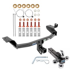 Reese Trailer Tow Hitch Receiver For 14-23 Jeep Cherokee w/Tri-Ball Triple Ball 1-7/8" 2" 2-5/16" Reese Trailer Tow Hitch Receiver For 14-23 Jeep Cherokee w/Tri-Ball Triple Ball 1-7/8" 2" 2-5/16"