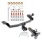 Custom Fit Trailer Hitch Tri-Ball Trailer Hitch Ball Mount w/ Pin/Clip 44765 7031400 63240 Reese Trailer Tow Hitch Receiver 14-23 Jeep Cherokee w/Tri-Ball Triple Ball 1-7/8" 2" 2-5/16" 14 15 16 17 18 19 20 21 22 232014 2015 2016 2017 2018 2 Reese Trailer Tow Hitch Receiver For 14-23 Jeep Cherokee w/Tri-Ball Triple Ball 1-7/8" 2" 2-5/16"
