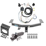 Custom Fit Trailer HitchTow Harness Wiring Package (7-Way) 2" Drop Ball-Mount w/ Pin/Clip 2" Chrome Ball Mounting Bracket Installation Hardware Installation Instructions 44778 118286 85283 21536 Reese Trailer Tow Hitch 16-22 Honda Pilot Complete Reese Trailer Tow Hitch For 16-22 Honda Pilot Complete Package w/ Wiring and 2" Ball
