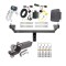 Custom Fit Trailer Hitch Wiring Harness (Plug & Play) 2" Drop Ball-Mount w/ Pin/Clip 2" Chrome Ball Security Lock Pin Rubber Hitch Plug Cover Installation Hardware Installation Instructions 44784 118677 21536 7054430 7000600 Reese Trailer To Reese Trailer Tow Hitch For 15-18 Ford Edge Titanium and Sport Models Only Deluxe Package Wiring 2" Ball and Lock