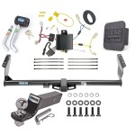 Custom Fit Trailer Hitch Wiring Harness (Plug & Play) 2" Drop Ball-Mount w/ Pin/Clip 2" Chrome Ball Security Lock Pin Rubber Hitch Plug Cover Installation Hardware Installation Instructions 44786 85720 21536 7054430 7000600 Reese Trailer Tow Reese Trailer Tow Hitch For 11-14 Toyota Sienna (15-20 SE ONLY) w/ Wiring 2" Ball Lock