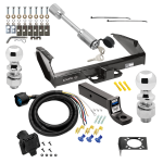 45502 20223 45122 63836 63830 63252 Draw-Tite Trailer Tow Hitch 80- F-250 F-350 97 Heavy Duty 7-Way Wiring 2-5/16" and 2" Balls 3" Drop Mount and Towing Lock 80 81 82 83 84 85 86 87 88 89 90 91 92 93 94 95 96 97 1980 1981 1982 1983 1984 198 Class 5 Trailer Tow Hitch For 80-96 Ford F-250 F-350 97 Heavy Duty w/ 7-Way Wiring 2-5/16" and 2" Balls 3" Drop Mount and Towing Lock