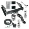 Class 5 Trailer Tow Hitch For 99-01 Ford F-250 F-350 F-450 Super Duty Except Cab & Chassis w/ 7-Way Wiring 2-5/16" and 2" Ball 10" Long 5" Drop Draw Bar and Towing Lock and Bracket