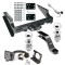 Custom Fit Trailer Hitch7-Way Wiring Harness (Plug & Play)3" Drop Ball Mount2-5/16" and 2" Chrome Ball Dogbone Style Towing LockInstallation Hardware Installation Instructions 45508 74682 45323 63840 63830 63252 Draw-Tite Trailer Tow Class 5 Trailer Tow Hitch For 99-22 Ford F250 F350 08-22 F450 Super Duty Except Cab & Chassis w/ 7-Way Wiring 2-5/16" and 2" Ball 10" Long 5" Drop Draw Bar and Towing Lock