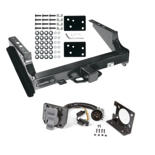 Custom Fit Trailer Hitch7-Way Wiring Harness (Plug & Play) Installation Hardware Installation Instructions 45508 74682 Draw-Tite Trailer Tow Hitch 99-22 F250 F350 08-22 F450 F-450 Super Duty Except Cab & Chassis 7-Way Wiring Harness Kit 99 00 01 Class 5 Trailer Tow Hitch For 99-22 Ford F250 F350 08-22 F450 F-450 Super Duty Except Cab & Chassis w/ 7-Way Wiring Harness Kit
