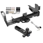 Custom Fit Trailer HitchTri-Ball Trailer Hitch Ball MountDogbone Style Towing LockInstallation Hardware Installation Instructions 45509 45325 63252 Draw-Tite Trailer Tow Hitch 03-10 Dodge Ram 11-23 RAM 2500 3500 1-7/8" 2" 2-5/16" Tri-Tow-Ba Class 5 Trailer Tow Hitch For 03-10 Dodge Ram 11-24 RAM 2500 3500 w/ 1-7/8" 2" 2-5/16" Tri-Tow-Ball Mount and Towing Lock