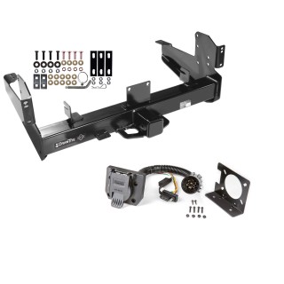 Custom Fit Trailer Hitch7-Way Wiring Harness (Plug & Play) Installation Hardware Installation Instructions 45509 74682 Draw-Tite Trailer Tow Hitch Dodge RAM 11-23 2500 3500 7-Way Wiring Harness Kit 03 04 05 06 07 08 09 10 11 12 13 14 15 16 17 18 19 Class 5 Trailer Tow Hitch For Dodge RAM 11-24 2500 3500 w/ 7-Way Wiring Harness Kit