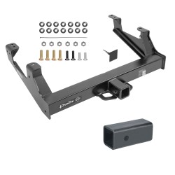 Class 5 Trailer Tow Hitch For 15-19 Chevy Silverado GMC Sierra 2500 3500 HD Exc Cab & Chassis w/ 2-1/2" to 2" Ball Receiver Opening Reducer Class 5 Trailer Tow Hitch For 15-19 Chevy Silverado GMC Sierra 2500 3500 HD Exc Cab & Chassis w/ 2-1/2" to 2" Ball Receiver Opening Reducer